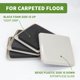 thumbnail image 2 of Deslizadores para muebles Covercorner, 16 piezas, 9 cm, para alfombra, 2 of 7