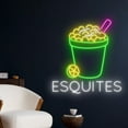 thumbnail image 4 of Handmadetneonsign Esquites Neon Sign, Mexican Food Restaurant Neon Art Decor, Mexican Food Wall Decor, 4 of 5