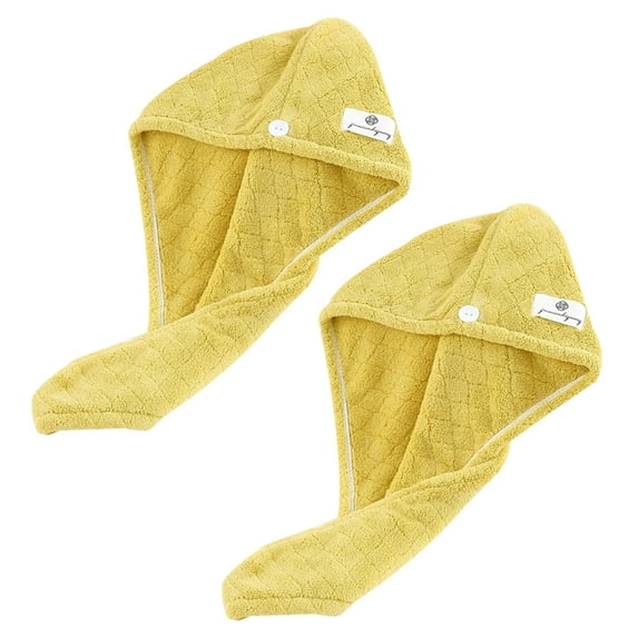 Microfiber Hair Towel Wrap, Fast Drying Hair Turban Soft, For Women Wet Hair, Curly, Longer Hair