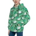 thumbnail image 2 of Vsdgher Sheep Zzz Hoodie Youth Classic Hooded Pullover Sweatshirts Essentials Hoodie for Children (s-xl)-Large, 2 of 6