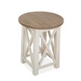 thumbnail image 2 of Magnussen T5199 Sedley Table de Fin d'Accent Rond, 2 of 7