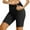 Black, variant on RYRJJ Biker Shorts Women with Pockets High Waisted Workout Tummy Control Gym Running Yoga Shorts(Blue,L)