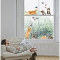 thumbnail image 2 of Crearreda Playful Cats and Butterflies Walls Decals, 12.2-in by 24.4-in, 2.07 sq. ft., 2 of 2