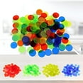 thumbnail image 7 of BESTSKY 2026 New 100Pcs Colorful Transparent Bingo Game Accessories Counters Counting Bingo Chips Plastic Bingo Supplies Count Bingo Chip, 7 of 7