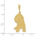 thumbnail image 3 of 14k Yellow Gold Beagle Pendant, 3 of 4