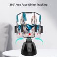thumbnail image 3 of Aibecy 360° Object Tracking Holder Selfie Stick 360° Rotation Auto Face Object Tracking Release Your Hands Wirefree BT Connection for all phones Intelligent Camera AI Composition for 1/4in Screw, 3 of 7