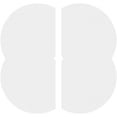 thumbnail image 4 of 38"OD x 1"ID x 15 1/4"C x 1"P Charlotte Architectural Grade PVC Contemporary Ceiling Medallion, Two Piece, 4 of 11