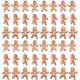thumbnail image 4 of 60 Pcs Mini Plastic Babies Kids Bath Toy Tiny Figurine Baby Shower Bathing Doll Bulk For Party Favor, 4 of 4