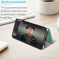 thumbnail image 4 of Tiflook Samsung Galaxy A71 5G Wallet Case PU Leather Card Holder Magnetic Closure Flip Cover Turquoise, 4 of 7