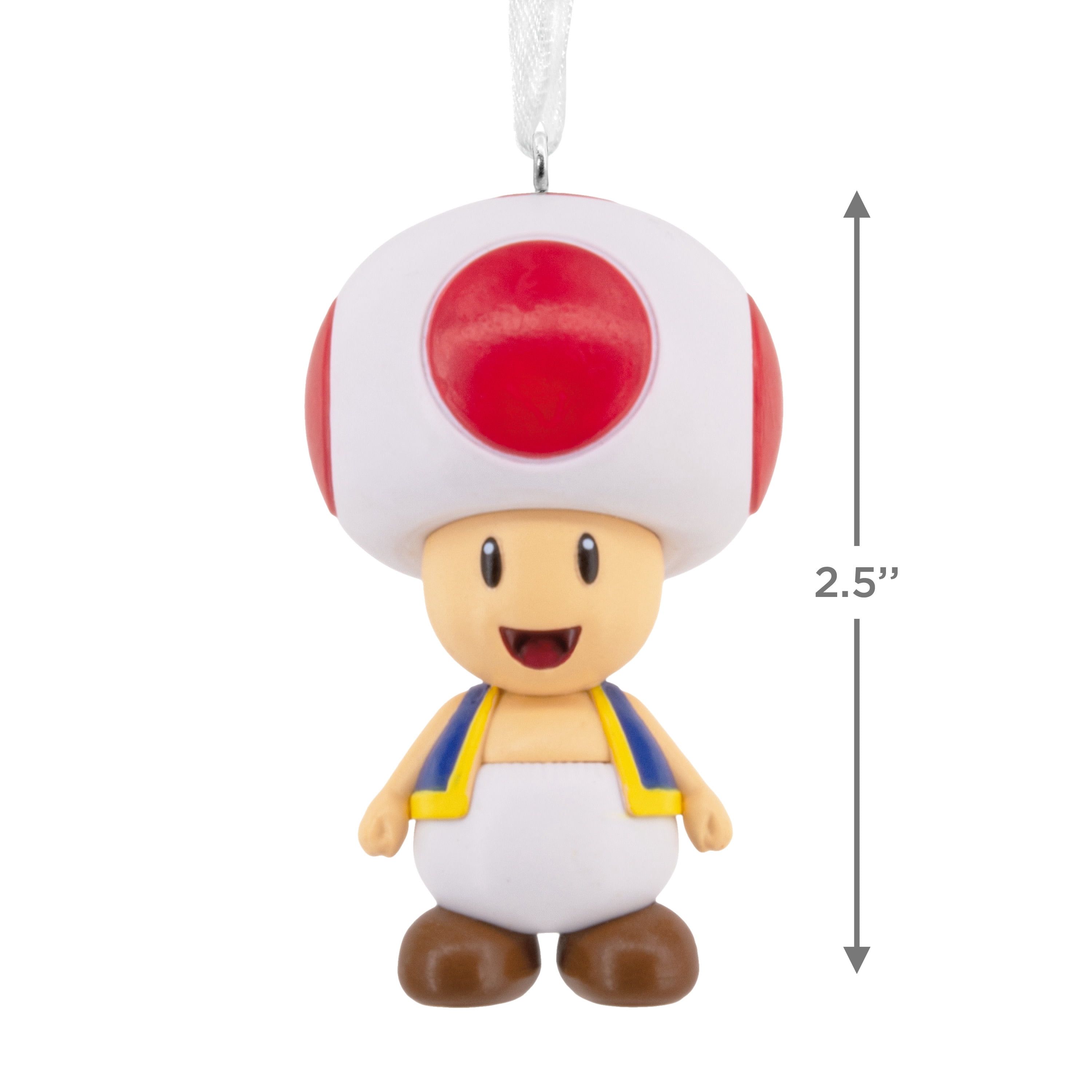 Hallmark Christmas Ornament (Nintendo Super Mario Toad), 1 Count, 1 Count
