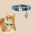 thumbnail image 6 of JoyMoreToys Soft Durable Waterproof Pet Collar with Metal Buckle and Decorative Pendant, Easy to Clean, Quick Release Pet Collars Adjustable for Small Medium Pet, 6 of 6