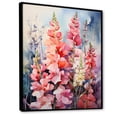 thumbnail image 2 of Designart "pasture Snapdragon Serenity" Floral & Botanical Floater Framed Canvas Print, 2 of 7