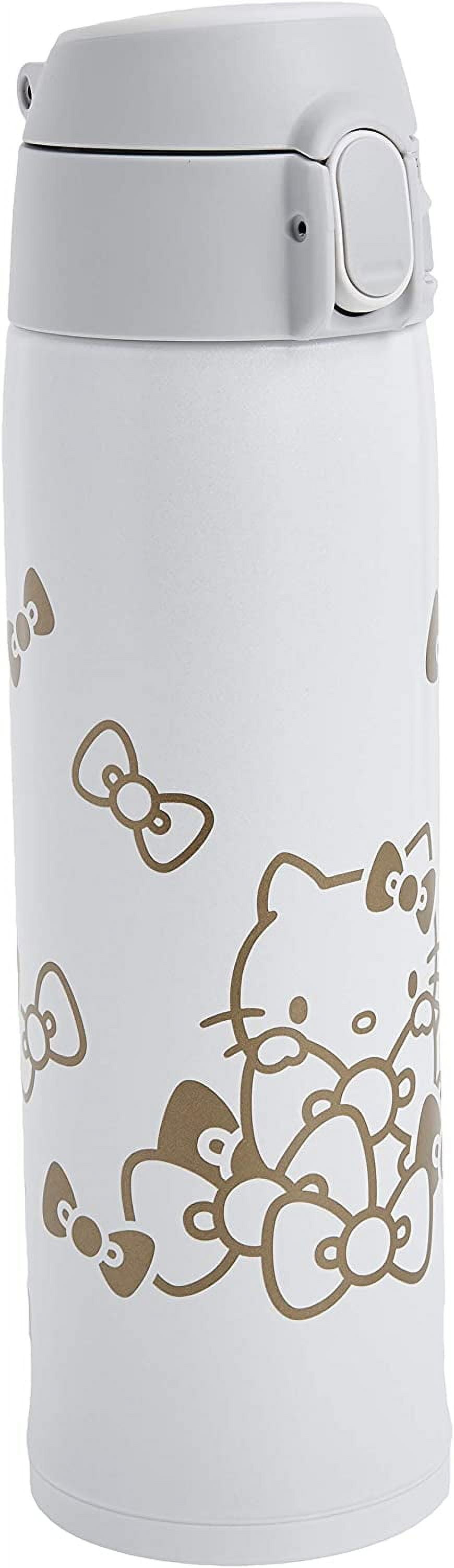 Zojirushi NS-RPC10KTWA Automatic Rice Cooker & Warmer, 5.5-Cup, White &  SW-EAE50KTBA Stainless Steel Food Jar, 17-Ounce, Hello Kitty Collection  Black