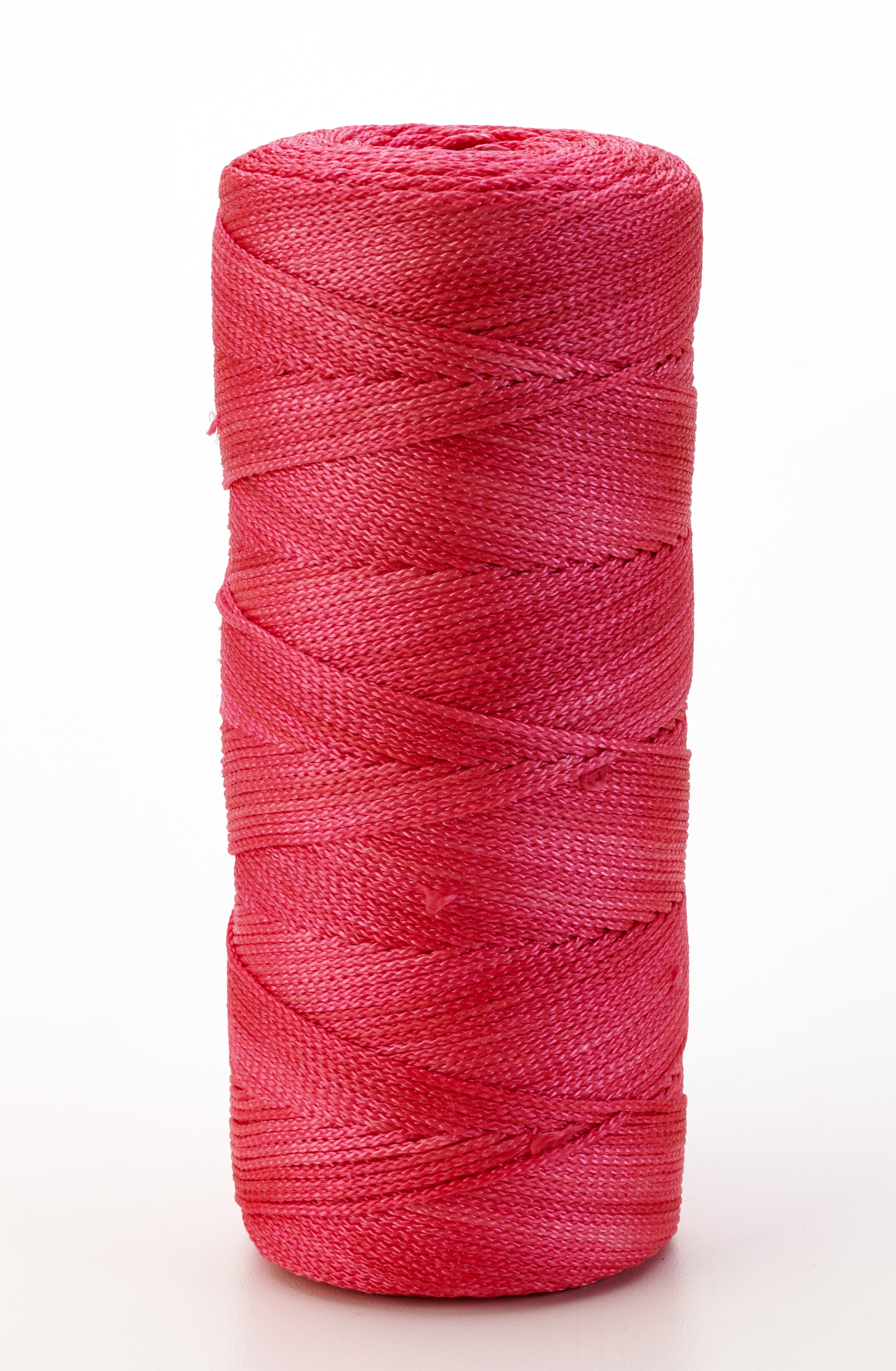 Nylon Mason Twine, 1/2 lb. Twisted, 18 x 550 ft., Glo Pink (Pack of 6