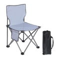 thumbnail image 4 of Silla de Camping portátil, silla de pesca con respaldo alto, silla plegable antideslizante, silla plegable para parque, playa, césped, concierto, , 33x33x52cm, 4 of 7