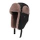 thumbnail image 2 of Sombreros para hombre y mujer, de color liso, para otoño/invierno, con forro polar grueso y ajustable, de poliéster., 2 of 4