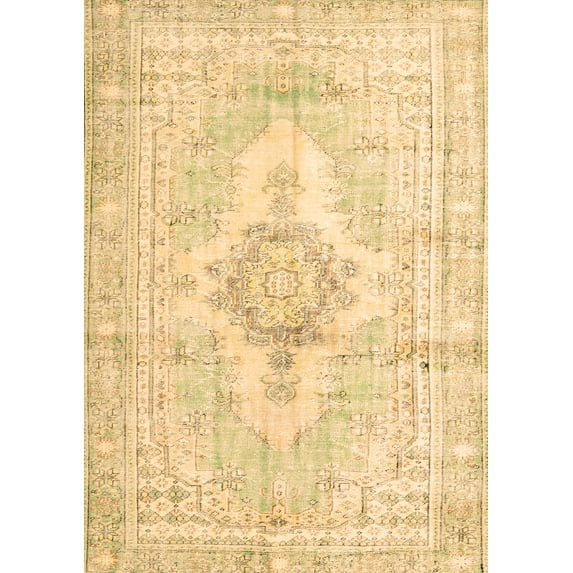 Ahgly Company Indoor Rectangle Persian Brown Bohemian Area Rugs, 2' x 4'