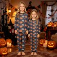 thumbnail image 4 of Halloween Family Matching Pajamas Set, Fall Sleepwear, Ghost & Pumpkin Printed Holiday Sleepwear, Soft Loungewear PJs Outfit, 4 of 5