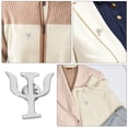 thumbnail image 3 of unbranded 4Ud Pin Psicología Para Solapar De Y Mujer En Aleación Plateada Con Estilo Retro, 3 of 8