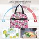 thumbnail image 4 of Balery Flamingo Bolsa de Almuerzo Impresa, Caja de Almuerzo Reutilizable, Bolsa Térmica Aislada para Almuerzo, Bolsa Antiderrames, 4 of 7
