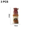 thumbnail image 2 of Juego de fundas para botellas de vino de Navidad para Navidad, bodas, cumpleaños, vacaciones, decoración de mesa de comedor Namotu CPB-CJZ478, 2 of 5