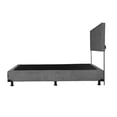 thumbnail image 4 of Box Base Cama Matrimonial + Cabecera Bilbao Gris Dicasa  Rivo, 4 of 8