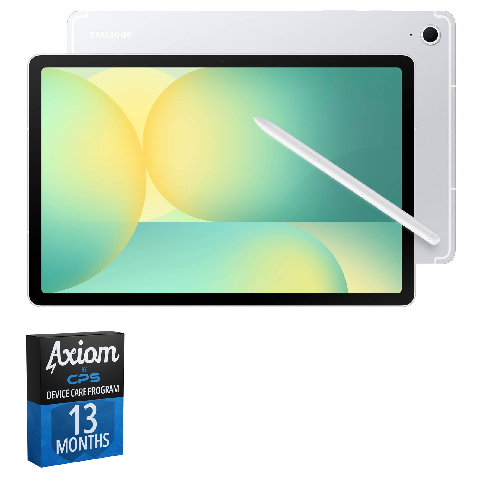 Samsung Galaxy Tab S10 FE 10.9" Tablet, 128GB, Silver + 13-Month Axiom Care