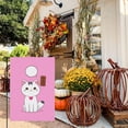 thumbnail image 6 of Love Cat Cartoon Style Durable House Flags for Outdoor Lawn Decoration - Kitten Cute Cat Double-Colored Hanging Decoration Fluffy Cat Washable Outdoor Garden Flags - 28x40inch, 6 of 6