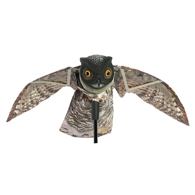 Prowler Owl Decoy Decoy Prowler Owl With Moving Wing Garden Scarecrow Decoy