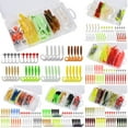 thumbnail image 2 of Ourlova 40pcs Fishing Lure Set With Hooks Lightweight Waterproof Lure Bait With Transparent 5 Compartment Tackle Box, 2 of 9