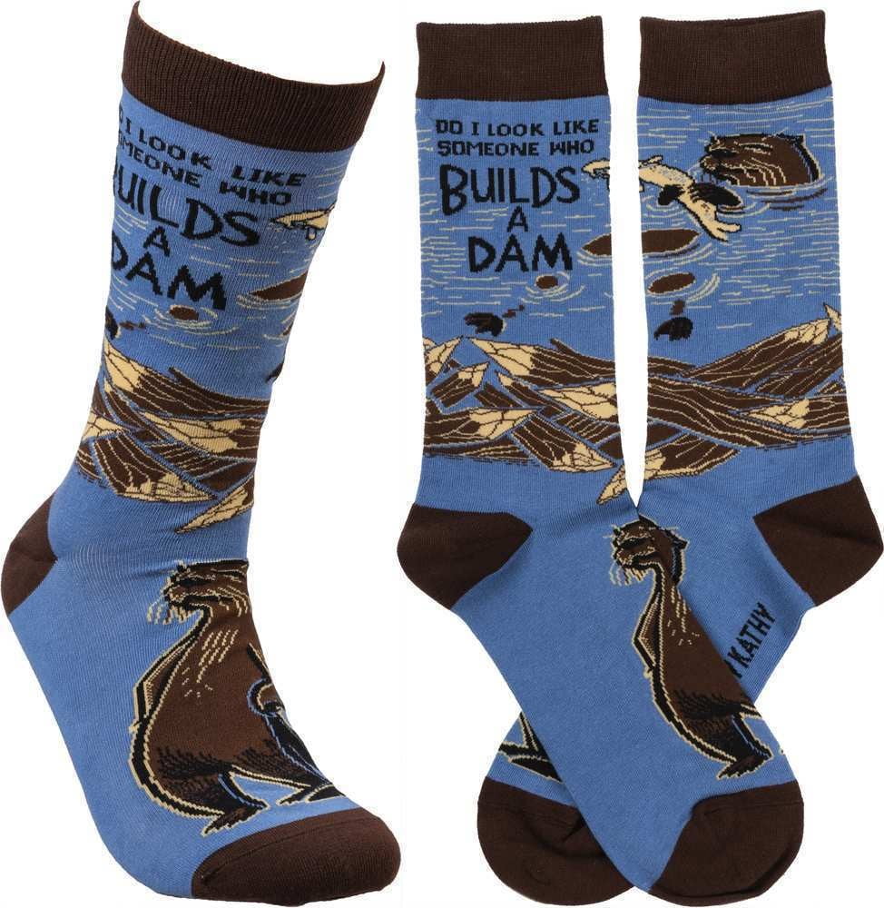 Primitives By Kathy Socks - Do I Look Like Someone Who Builds A Dam ...