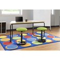 thumbnail image 4 of Safco Twixt Active Chaise de Dessin Sans Dossier de 22 Pouces Verte, 4 of 5