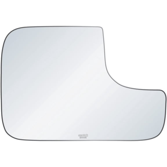 exactafit 8444R Passenger Side Lower Mirror Glass Replacement Fits 2002-2009 Dodge Ram 1500 2500 3500 Right Hand 3m Adhesives