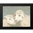 thumbnail image 2 of Reynolds, Jade 14x12 Black Modern Framed Museum Art Print Titled - Sweet Lambs II, 2 of 5