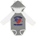 thumbnail image 3 of Inktastic Future President Boys or Girls Long Sleeve Baby Bodysuit, 3 of 5