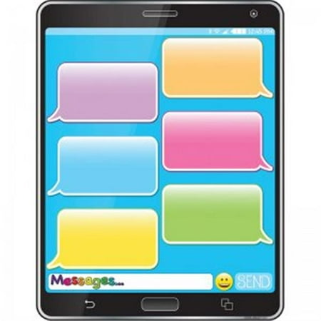 Cell Phone Emoji Smart Chart Poly Chart, 17 x 22