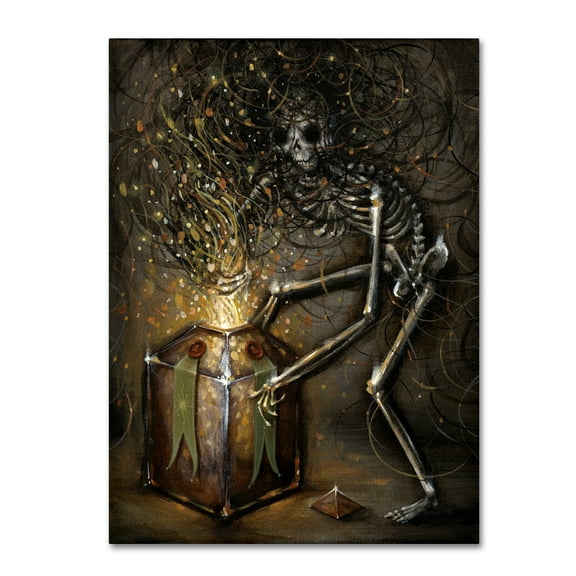 Trademark Fine Art 'Luminous Flow' Canvas Art by Jason Limon