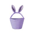 thumbnail image 2 of VibHome Easter Baskets Saving Home Textile Storage Storage Containers With Lids Easter Basket Easter Bunny Basket Cute Bag With Foldable Ears Tote Bags For Easter on Clearance!, 2 of 6