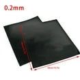 thumbnail image 4 of Transemion Tapis de Barbecue Réutilisable Antiadhésif Feuille de Cuisson Portable Pique-Nique Extérieur Noir 50*40cm*0.2mm, 4 of 5