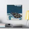 thumbnail image 3 of Turtle in Classical Calm - Canvas, 3 of 10