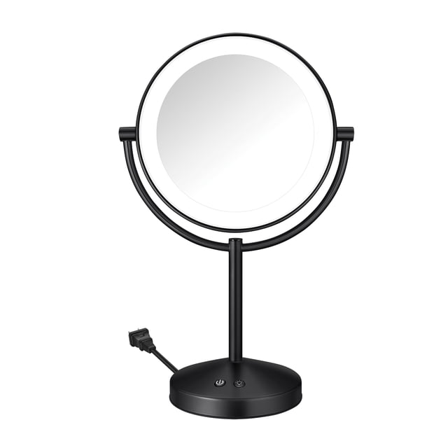 Espejo de maquillaje Conair, con luz LED, con aumento de 1x/10x