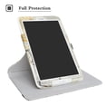 thumbnail image 3 of Labanema 9.6" Samsung Galaxy Tab E 9.6 T560 Case, 360 Degree Rotary Stand 9.6" Samsung Galaxy Tab E 9.6 T560 Cover, Protective Case for 9.6" Samsung Galaxy Tab E 9.6 T560 (Map White), 3 of 7