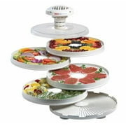 Nesco Food Dehydrator FD-37 - 400 Watts, 4 Trays, Dishwasher Safe Parts - White — Construction & DIY Use, Standard Hardware Spec