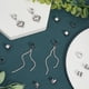 thumbnail image 4 of 1 caja de 150 piezas de aretes de acero inoxidable, de plata, ajustables, estilo punk, con clip, 4 of 6