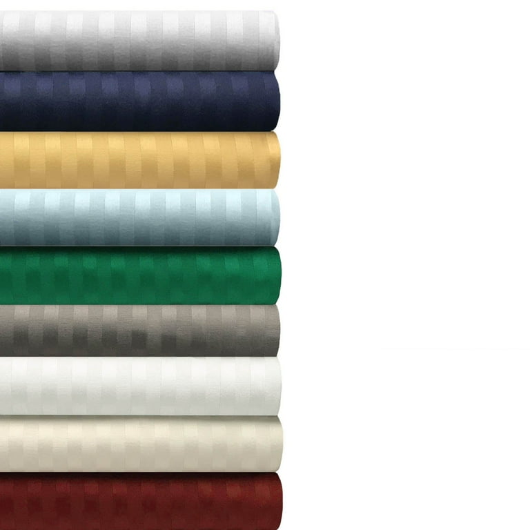 Great Knot 100% Cotone Egiziano 400 Thread Count Continental Federe, Ivory