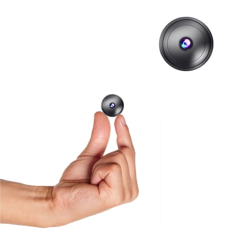 Only 0.9 inch Hidden Camera with Audio/Video Mini Small Spy Cameras Home Indoor Use Cam Night Vision Motion Detection Baby Monitor Wireless Outdoor Nanny WiFi espias ocultas Security Secret P10