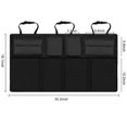 thumbnail image 4 of Organizador De Maletero Para El Asiento Trasero, 8 Bolsillos Mantienen El Automóvil Limpio Y Organizado, Red De Carga Plegable Duradera Para Más Espacio En El Maletero, Organizador Seguro Para El, 4 of 5