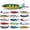 Rotating Tail, variant on Talltalk 16 Pcs Fishing Lures for Bass Trout Perch Freshwater Trout Perch Freshwater Swimming Fishing Bait Swimbaits for Bass Slow Sinking Lifelike Fish Kit