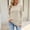 Beige-C, variant on Fengqque Womens Fall Sweaters Long Sleeve Tops Classic Crew Neck Pullover Sweaters Loose Dressy Casual Basic Clothes Yellow S(S)