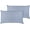 Light Blue, variant on A1 Home Collections Organic Cotton Pillowcase Pair, 300TC GOTS Certified Super Soft & Breathable Pillow covers